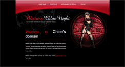 Desktop Screenshot of chloenight.com